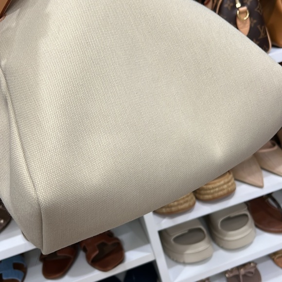 Hermes Vache Hunter Toile Herbag 31 PM Trench Gold - Picture 13 of 13